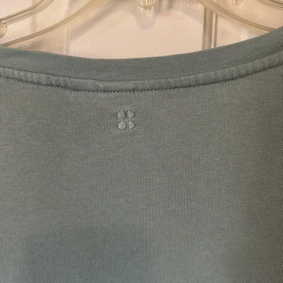 Sweaty Betty After Class Sweatshirt. Size 12 Sage Green. - Picture 8 of 14